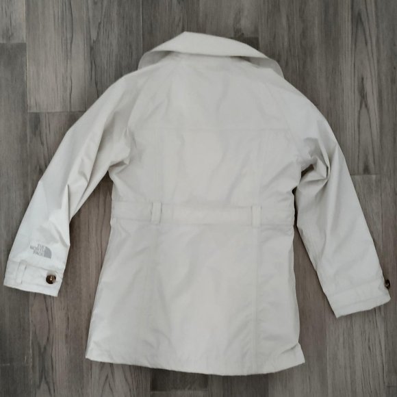The North Face trench coat for girls/teens S/ petite 7-8 - Picture 3 of 5